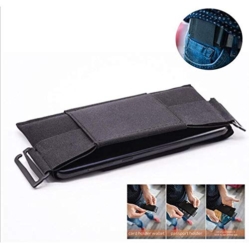 Preisvergleich Produktbild Augproveshak Geldgürtel, Reisebrieftasche Gürteltasche Elastische Handytasche Kartentasche, Reisepass Brieftasche für Frauen Männer
