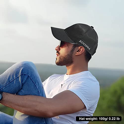 Men Cotton Fiber Optic Cap LED Hat With 7 Colors Luminous Glowing EDC Baseball Hats USB Charging Light Up Caps Even Party LED Christmas Cap For Event Holiday Black, Black, 5, 45874