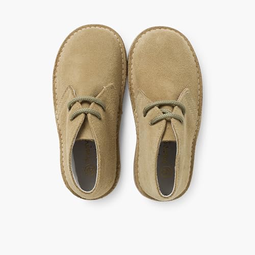 Pisamonas Desert Boots Bottines Chukka À Lacets Enfants Et Adultes Taille 22 Couleur Sable – vue 5