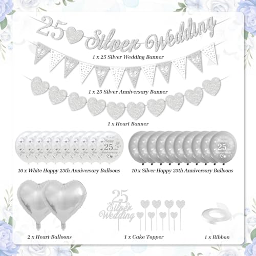 Silver Wedding Decorations - Image 2
