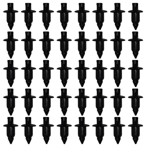 Rivet Plastique, Clips de Fixation pour Voiture, 40 Pièces Clips de Retenue Carrosserie pour Yamaha/Suzuki/Kawasaki/Forza, Clip de Carénage en Plastique Trou...
