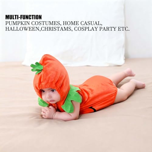 Disfraz de Calabaza para Bebé Talla Pequeña miniatura 5
