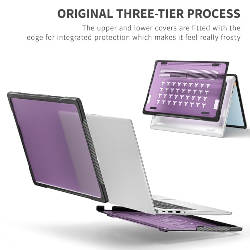 Carcasa Honor MagicBook 14 antiarañazos con parachoques TPU de doble capa 2
