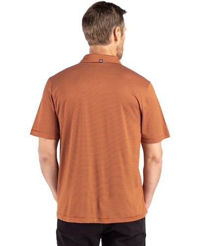 Cutter & Buck Forge Eco Fine Line Stripe Stretch Recycled Mens Polo2