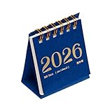 Ce calendrier compact 2026 dispose d'un design simple unique, ajoutant du plaisir à la planification quotidienne et parfait pour les étudiants et ceux qui aiment les outils d'organisation colorés