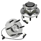 Detroit Axle - RWD Front Wheel Bearing Hubs for Chevy Silverado GMC Sierra 1500 Yukon...