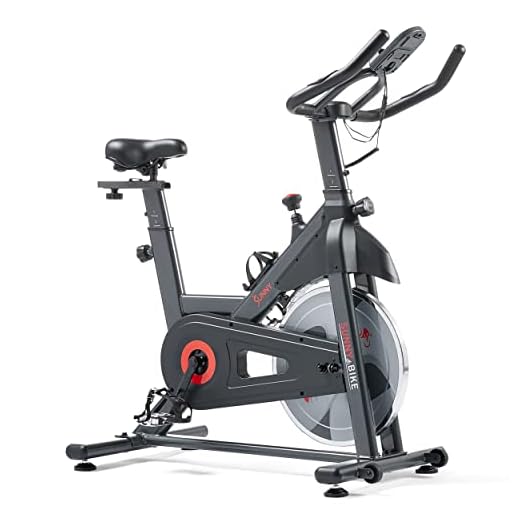 Sunny Health & Fitness Essential Connected Magnetic Resistance Indoor Cycle Bike and Exclusive SunnyFit® App and Smart Bluetooth Connectivity - SF-B122055