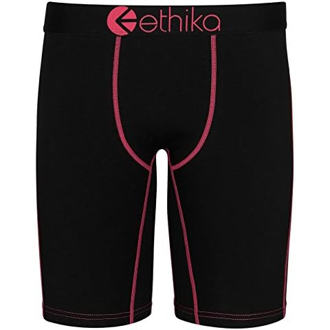 Ethika Men's Black Roz Boxer Briefs Cover