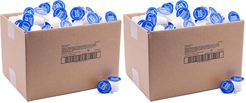 Heartland Non Dairy Liquid Coffee Creamer, French Vanilla, 200 Single Serve Cups, Shelf Stable, No Refrigeration (Pack of 2)