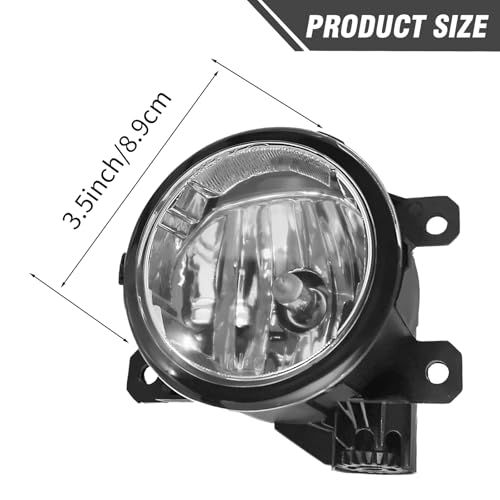 Fog Lights with H11 Clear Bulbs Compatible With Honda TSX RDX TL CR-V Pilot 2011-2015 Acura - Image 3