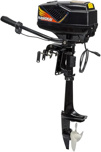 Miniatura 1 de Motor de arrastre eléctrico con empuje de 48 V 1000 W, motor de pesca de barco con hélice de tres palas, longitud y ángulo del eje principal se