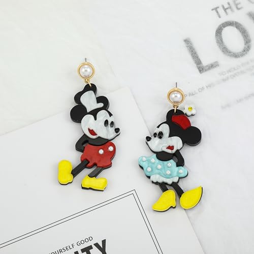 Madison Tyler Cute Earrings for Brides Mouse Dangle Earrings | Delicate Rhinestone Animal Earrings for Women | Daily Wear Holiday Birthday Gifts2