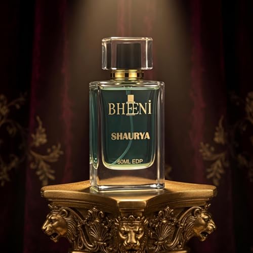 Image of Shaurya Eau De Parfum Unisex | Saffron Oud Nutmeg Musk Perfume | Long Lasting EDP 60ml | Bold Luxury Fragrance | Gift for Him
