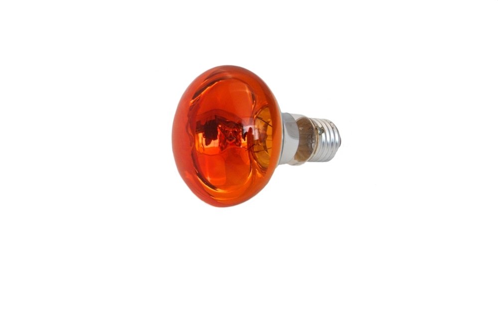 3 unidades R80 Foco 230 V 40 W E27 para órgano de luz verde, lila y naranja, bombillas de repuesto, efecto de luz