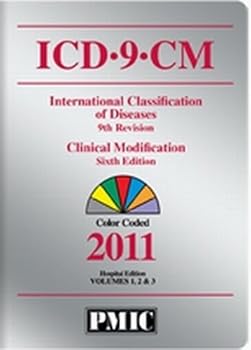 Paperback ICD-9-CM 2011 Hospital Edition: Vols. 1,2 & 3 Book