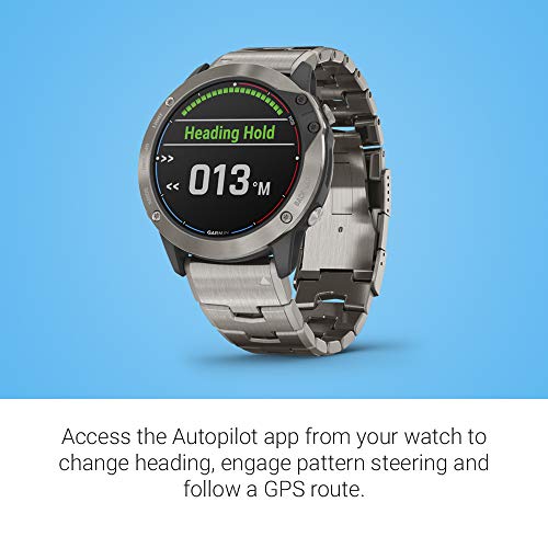 Garmin Quatix 6X Multisport Marine Smartwatch, Comprehensive Boat Connectivity (010-02157-30) #TOP3