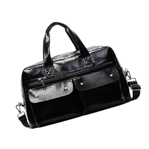 Sac d'entraînement en cuir PU imperméable chic pour le fitness