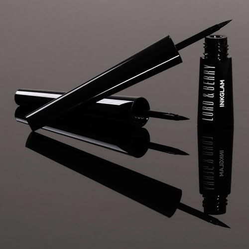 Delineador Líquido Lord & Berry Inkglam Negro 0.03 oz miniatura 4