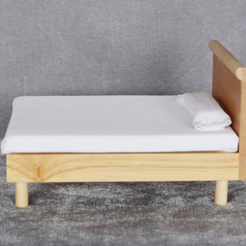 Cama doble de roble Toyvian accesorio de simulación premium 7