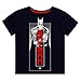 Warner - Batman - Dark Knight Jungen T-Shirt Gr. 122/128 cm, Schwarz