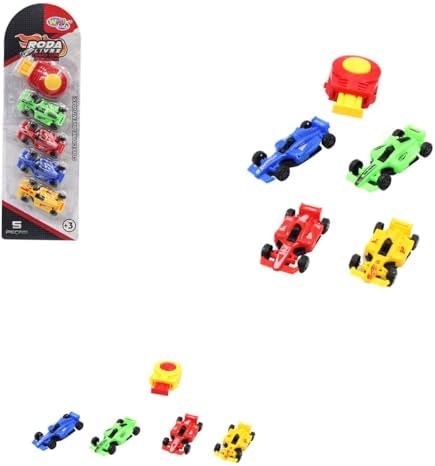 Formula 1 Com Lancador 5Pcs