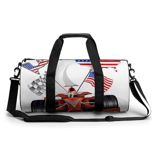 Duffel bag voiture de course résistant pour sport et camping