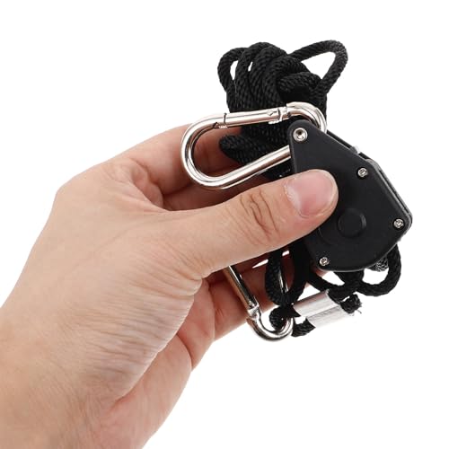 Perchas de trinquete FOMIYES de cuerda ajustable: evite caídas de ropa y equipo 3
