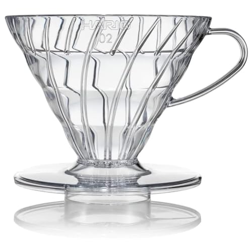 Kit Suporte para Coador Hario V60 02 + 40 Filtros V60-02 Brancos Original