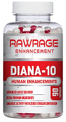 RAWRAGE DIANA-10 l Ultimate Size Gain Formula l (90 Capsules) RAWRAGE DIANA-10 l Ultimate Size Gain Formula l (90 Capsules)