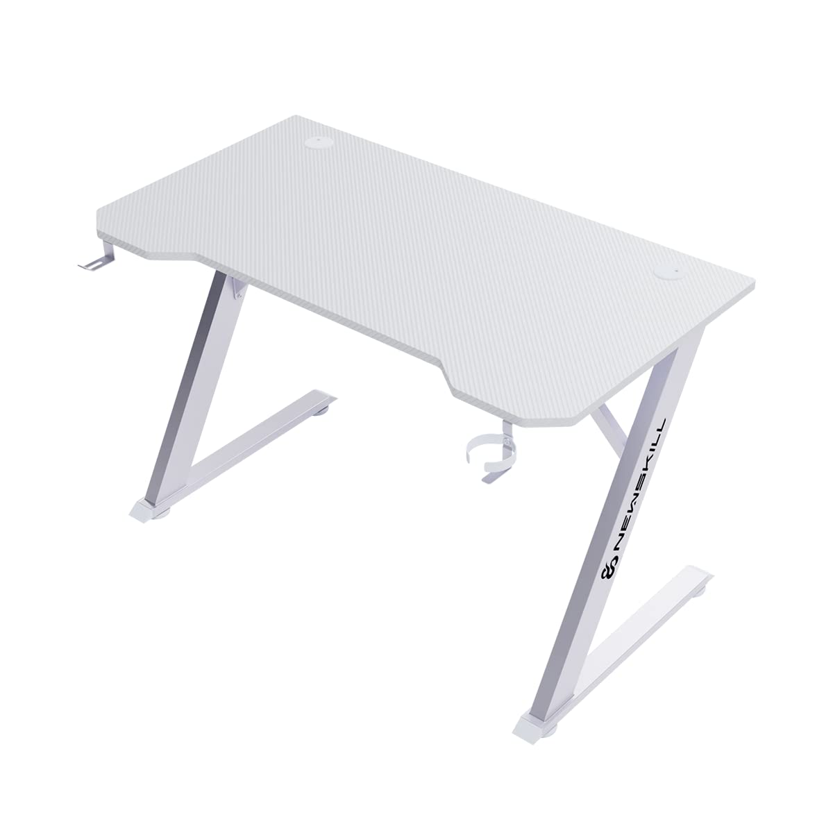 NEWSKILL Belenor | Mesa Gaming Ivory | 120x60x75 cm