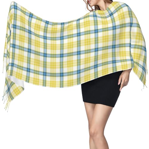 Old-Color-Abstract-With- Imitation Cashmere Tassel Scarf Winter Scarf Autumn Softest Classic Warm3