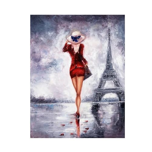Toile d'art mural de haute qualité avec cadre pour salon moderne 30x50 cm