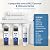 3-Stage 10" x 2.5" Water Filter Replacement Cartridge Pre-Filter Set for APEC Essence & Ultimate Series, ROES-50, RO-90, RO-PH90, ROES-PH75, RO-Hi, WFS-1000, RCC7AK, US31 & Standard RO Systems