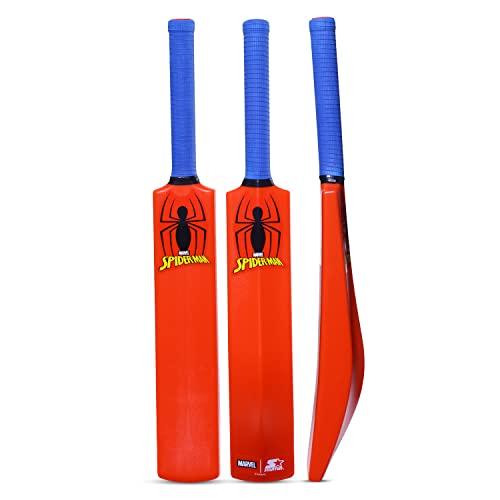 Image of Starter Spider-Man Cricket Bat & Ball Set- Size 4,Cricket,Outdoor Games,Sports,Multi-Colour