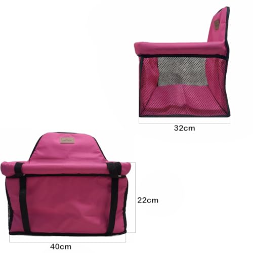 Assento Cadeira Para Viajar Com Pet Até 15kg no Carro Transporte Seguro Confortável