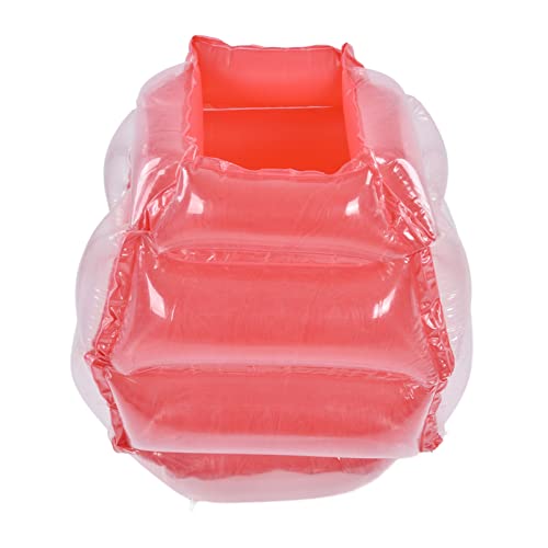 Boule à bulles gonflable rouge jouet de plein air en PVC pour enfant et adulte