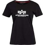 ALPHA INDUSTRIES Basic Damen Hemd, Schwarz, M
