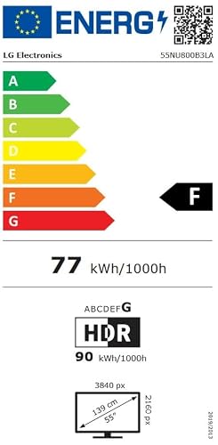 TV LED UHD LG 55NU800 2026 55 139 cm Smart TV - vue 6