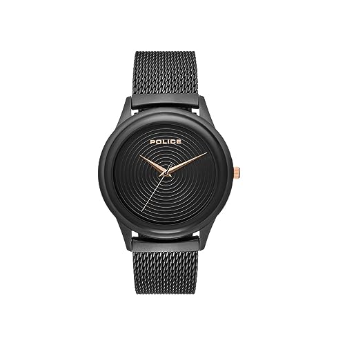 Montre-Bracelet Police SALERNO PL15524JSB.02MM pour Homme en Acier Noir