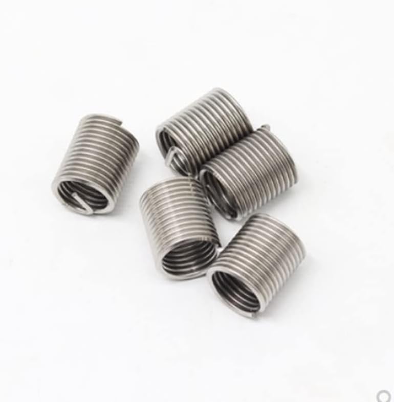 1pc M3/M4/M5/M6/M8/M10/M12/M14 Screw Thread Inserts For Restoring Damaged Threads Repair Tools (Thread Diameter: M5)