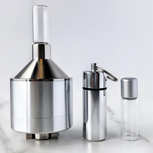 Muyudadi Spice Grinder【Silver】For Kitchen Use Only