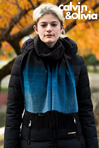 Image of CALVIN & OLIVIA Lightweight Ultra-Soft Scarf - Perfect Holiday Gift for Men & Women