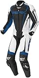 lederkombi größe 50 maße  Berik Race-X 2-Teiler Motorrad Lederkombi 50 Schwarz/Weiß/Blau