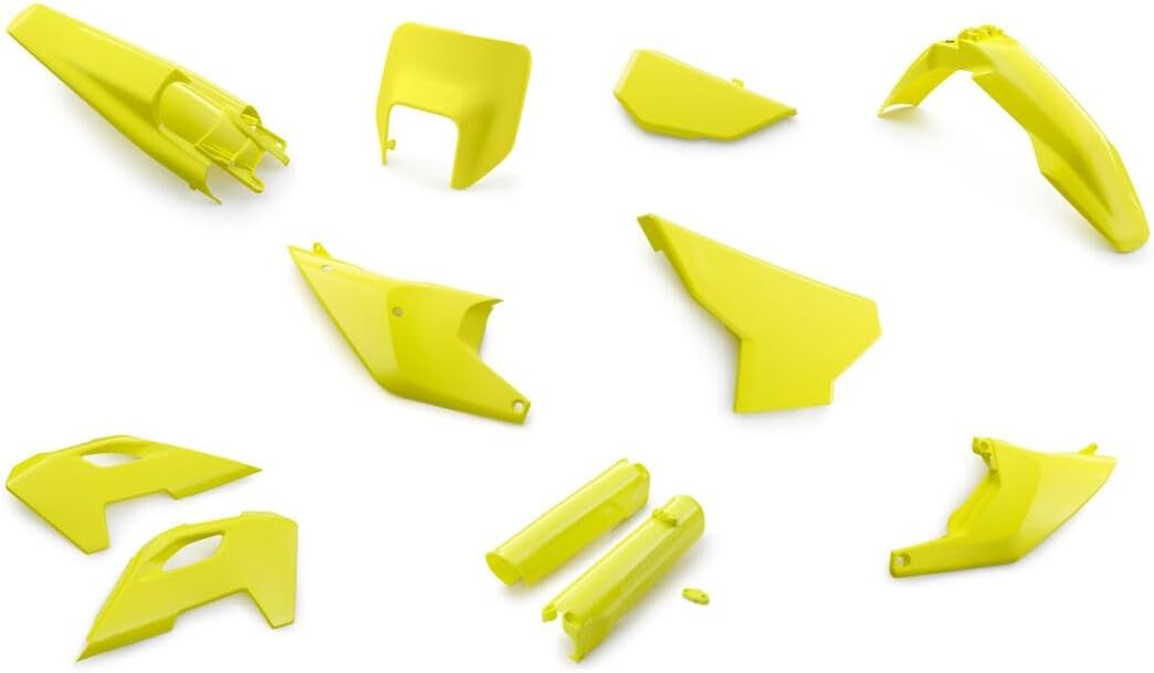 Husqvarna Motorcycles Plastic Parts Kit (TE/FE) (150-501) (2024+) (yellow) - 00010000392K