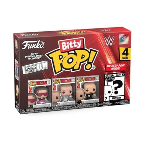 Funko Bitty Pop! Wwe Undertaker 4-Pack Vinyl Figures Nouveau