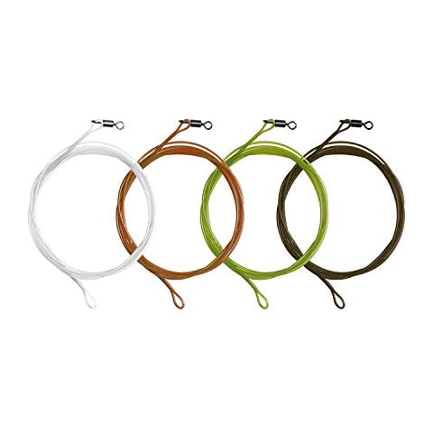 4pcs Carp Fishing Line Leaders High Strength Braided/Fluorocarbon/Nylon Line Leadcore for Rig Making 80LB Cover