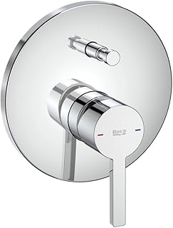 Roca,Naia,Grifería monomando empotrable para baño-ducha con inversor automático. A completar con RocaBox A525869403,A5A0B96C00