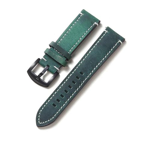 Bracelet de montre en cuir 18mm 20mm 22mm 24mm à dégagement rapide