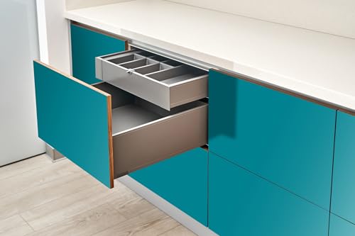 Vinilo Adhesivo Turquesa para Cambiar Aspecto de Armarios de Dormitorio 5