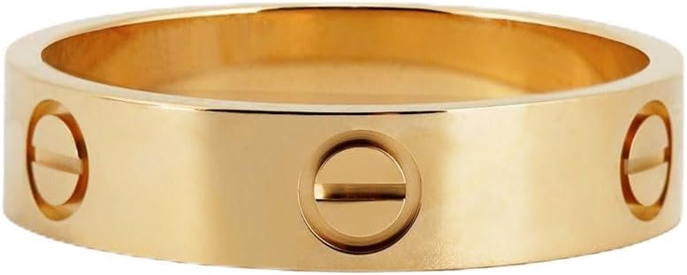 Love Ring 18K Titanium Steel Rings Review: Affordable Chic Jewelry
